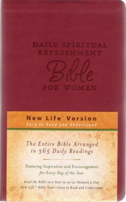 NLV Daily Spiritual Refreshment Bible for Women